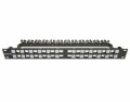 Wirewin Patchpanel 24 Port, Keystone, 1HE 19" Rack, Montage