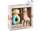 Sophie la girafe Geschenkset Rassel, Material: Naturkautschuk, Baumwolle