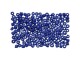 Creativ Company Rocailles-Perlen 8/0 Blau, Packungsgrösse: 1 Stück
