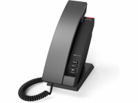 snom Tischtelefon HD100 SIP-Hoteltelefon Schwarz, SIP-Konten