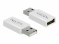 DeLock USB-Adapter 2.0, Datenblocker USB-A Stecker - USB-A