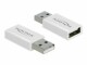 DeLock USB 2.0 Adapter Datenblocker USB-A Stecker - USB-A