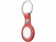 Bild 2 Apple AirTag Schlüsselanhänger aus Feingewebe Coral Pure
