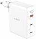 AUKEY     OmniaMix II 140W GaN PD - PA-B7O WH 3-Port, Wall charger White