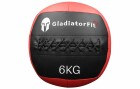 Gladiatorfit Ultra-strapazierfähiger Wall Ball, Kunstleder, 6kg