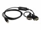 StarTech.com - 2 Port FTDI USB to Serial RS232 Adapter Cable with COM Retention