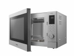 Panasonic Mikrowelle mit Grill NN-CD87 Silber, Mikrowellenleistung