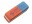 Bild 1 Läufer Radiergummi Universal 04400 Blau/Rot, Detailfarbe: Rot