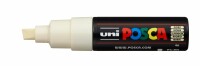 UNI-BALL  Posca Marker 8mm PC-8K IVORY elfenbein, Keilspitze, Kein