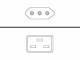 Cisco - Stromkabel - IEC 60320 C19 zu SEV