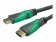 ROLINE GREEN ATC HDMI UltraHD Kabel, 3m 8K, ST-ST, schwarz