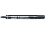pentel Permanent-Marker N50 4.3 mm, Schwarz, Oberfläche