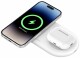 Belkin Boost Charge Pro 2-in-1 Wireless Charging Pad with Qi2 - white