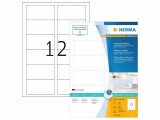 HERMA Adressetiketten 88.9 x 46.6 mm, 80 Blatt, Klebehaftung