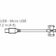 POLY - USB-Kabel - Micro-USB Typ B