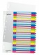 LEITZ     Register PC-beschriftbar   A4+ - 12450000  WOW, 1-20           multicolor