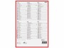 Biella Tafelkalender A4 2025, Papierformat: A4, Produkttyp