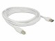 DeLock USB2.0 Easy Kabel, A-B, 3m, Weiss Typ: