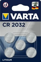 VARTA     VARTA Knopfzelle CR2032, 5 Stück 6032101415, Kein