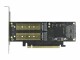 Image 4 DeLock Host Bus Adapter PCI-Ex16v4 - M.2