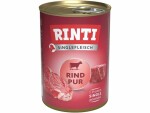 Rinti Nassfutter Singlefleisch Dose Rind Pur, 400 g