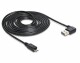 DeLock Easy USB2.0 Kabel, A - MicroB, 3m