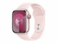 Apple Sport Band 41 mm Hellrosa S/M, Farbe: Pink