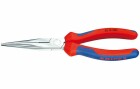 Knipex Flachrundzange mit Schneide verchromt, Typ