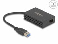 DeLock Netzwerk-Adapter USB-A – SFP 1Gbps Schwarz