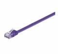 MicroConnect U/UTP CAT6 15M Purple Snagless