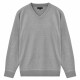 vidaXL 5 Stk. Herren Pullover Sweaters V-Ausschnitt Grau XL