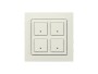 ABB free@home Sensor/Dimmaktor 2-1-fach E-Typ, Detailfarbe: Weiss