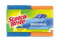 SCOTCH-BRITE Universal Schwamm UNNS2CH blau/orange 2 Stück, Kein