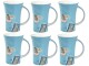 Mila Kaffeetasse Summer Cats 500 ml , 6