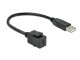 DeLock Keystone-Modul USB2.0 USB-A  