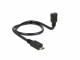 Bild 0 DeLock USB-OTG-Kabel ShapeCable Micro-USB B - Micro-USB B 0.5