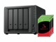 Image 1 Synology NAS DiskStation DS423+ 4-bay Seagate Ironwolf 32 TB