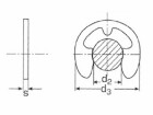 E+P EP E-Clip 1.5mm, Produkttyp: E-Clip, d2