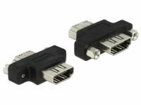 DeLock Adapter verschraubbar HDMI - HDMI, 1 Stück, Kabeltyp