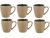 Bild 0 Bitz Kaffeetasse Wood 190 ml, 6 Stück, Wood/Forest, Material