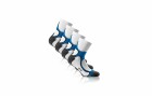 Rohner Socks Runningsocken Blau/Weiss 2er-Pack, Grundfarbe: Weiss, Blau