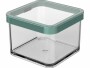 Rotho Vorratsbehälter Premium Loft 0.5 l, Grün/Transparent