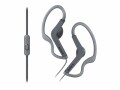 Sony In-Ear-Kopfhörer MDR-AS210AP Schwarz, Detailfarbe