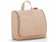 Reisenthel Necessaire Toiletbag XL Twist Coffee, Tiefe: 10 cm