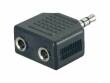 HDGear Audio-Adapter Klinke 3.5mm, male - Klinke 3.5mm, female