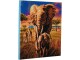 CRAFT Buddy Bastelset Crystal Art Kit Savannah Elephant 30 x