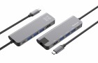 ErgoHub USB-C HDMI USB 3.0 RJ45 PD