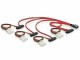 DeLock SAS Kabel: SFF-8087 zu 4xSFF-8482 (SAS), 0.5m, intern,