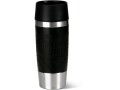 Emsa Thermobecher Travel Mug 360 ml, Schwarz, Material