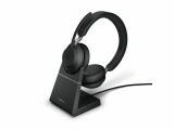 Jabra Headset Evolve2 65 Duo MS Schwarz, USB-C, inkl